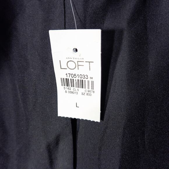 NEW Ann Taylor LOFT Women’s Coat Leopard Print Boho Western Wool Blend Size L - Picture 11 of 13